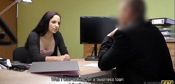  LOAN4K. Young chick needs money badly so why satisfies loan agent